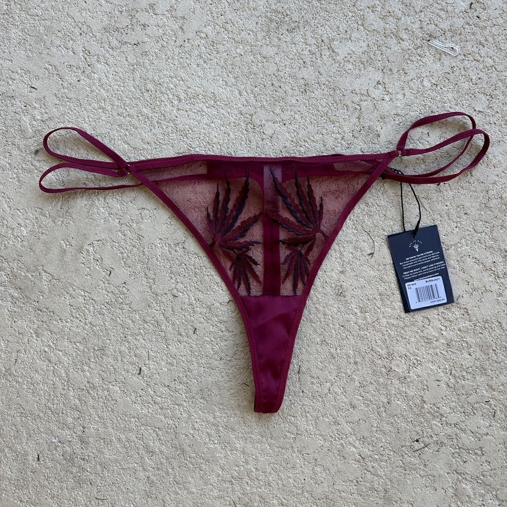 NWT Thistle & Spire Brooklyn haze thing in burgundy Sz 3XL